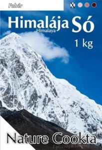 Nature Cookta Himalája só fehér 1000g