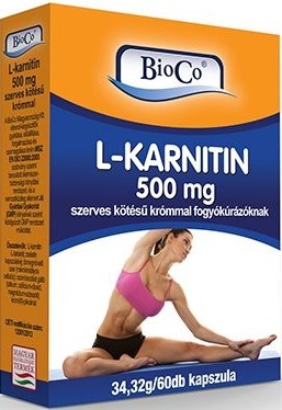 BioCo L-karnitin kapszula 500 mg 60db