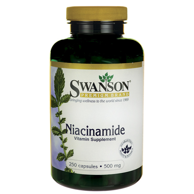 Swanson Niacinamid kapszula 250db