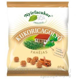 Nyírfacukor Kukoricagolyó Fahéjas 60g