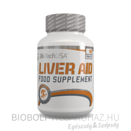 BioTech USA Liver aid tabletta 60db