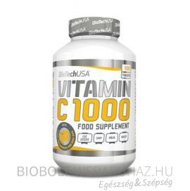 BioTech USA C-Vitamin 1000 mg tabletta 100db