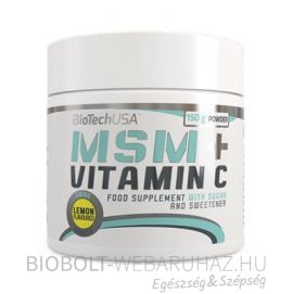 BioTech USA MSM + VitaminC 150g