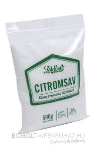 Zöldbolt Citromsav 500g
