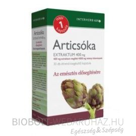 Interherb Napi 1 Articsóka kapszula 30 db