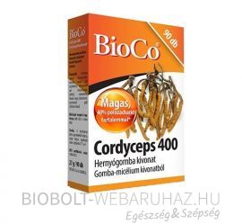 BioCo Cordyceps 400 Hernyógomba kivonat 90db