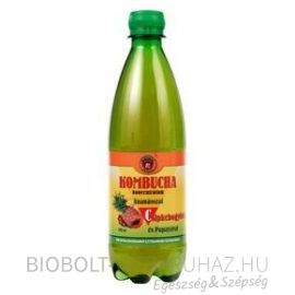 Zöldvér Kombucha Koncentrátum Ananásszal Csipkebogyóval és Papayával 500ml '