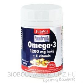  Jutavit Omega 3 halolaj 1200mg kapszula e-vitaminnal 40db