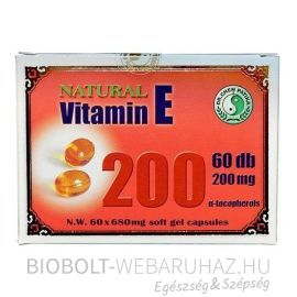 Dr. Chen Natural E vitamin kapszula 60 db