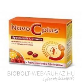 NovoCplus liposzomális C-vitamin kapszula 90db