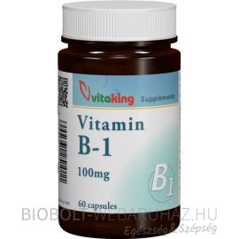 Vitaking B1-vitamin 100mg tabletta 60db