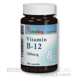 Vitaking B12-vitamin kapszula 100db