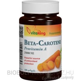 Vitaking Béta-karotin 100db