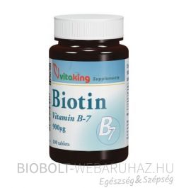 Vitaking Biotin tabletta 100db