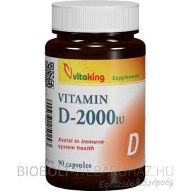 Vitaking D-vitamin 2000 IU kapszula 90 db