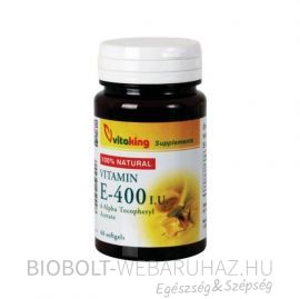 Vitaking E 400 vitamin gélkapszula 60db