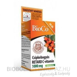 BioCo Csipkebogyós Retard C-vitamin 1000mg 60db