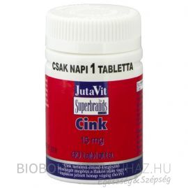 Jutavit Cink 15mg tabletta 60db