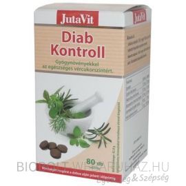 Jutavit Diab kontroll tabletta 80db