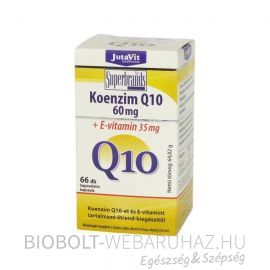 Jutavit Koenzim Q10+E-vitamin kapszula 66db