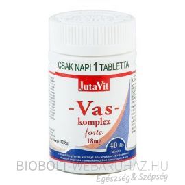 Jutavit Vas komplex 18mg tabletta 40db