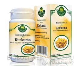 Herbária Kurkuma tabletta 120db