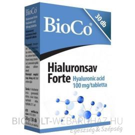 BioCo Hialuronsav forte tabletta 30db