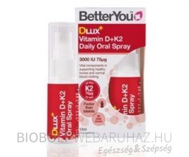 BETTERYOU DLUX D+K2-VITAMIN SZÁJSPRAY 12ML