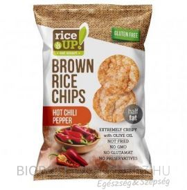 Rice Up Gluténmentes chips csípős chili ízű 60g