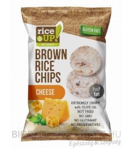 Rice Up Gluténmentes sajtos rizs chips 60g