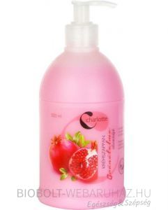 Charlotte krémszappan gránátalma - olívaolajjal 500ml