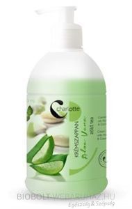 Charlotte krémszappan aloe vera - zöld tea kivonattal 500ml