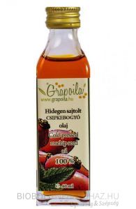 Grapoila hidegen sajtolt csipkebogyómag olaj 40ml