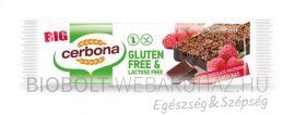Cerbona gluténmentes étcsokis málnás müzli szelet 35g