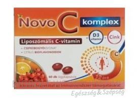 Novo C komplex c-vitamin d3+cink 60db