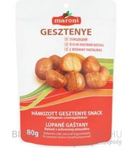 Maroni hámozott gesztenye snack 80g