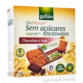 Gullon snack csokis keksz 144g