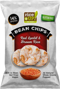 Rice Up Proteines rizs chips vöröslencsével 60g