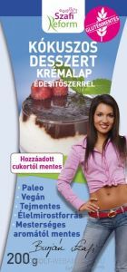 Szafi Reform Kókuszos desszert krémalap 200g