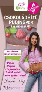 Szafi Reform Csokoládé ízű pudingpor 70g
