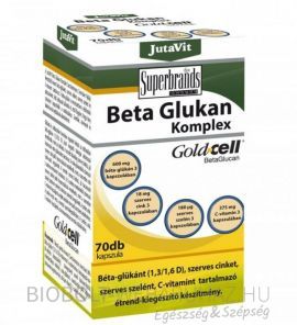Jutavit Beta glukan komplex kapszula 70db