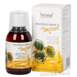 Bioeel Fenyőrügy szirup mézzel 150g