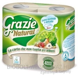 Grazie Natural öko toalettpapír 4db