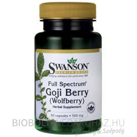 Swanson Goji Berry 500mg kapszula 60db