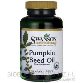 Swanson tökmagolaj 1000mg gélkapszula 100db