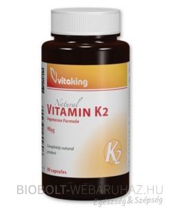 Vitaking K2-vitamin 90ug kapszula 90db