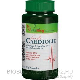 Vitaking Cardiolic Formula gélkapszula 60db
