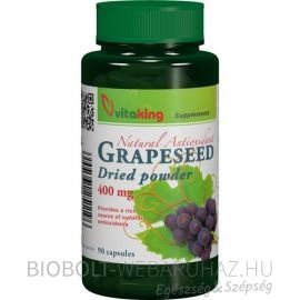 VitaKing Szőlőmag őrlemény 400mg kapszula 90db