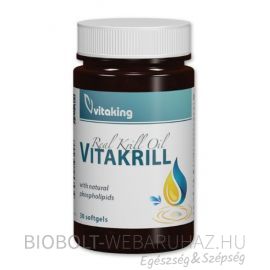 Vitaking Vitakrill olaj gélkapszula 30db