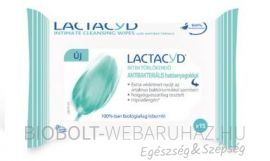 Lactacyd Intim törlőkendő antibakteriális 15db